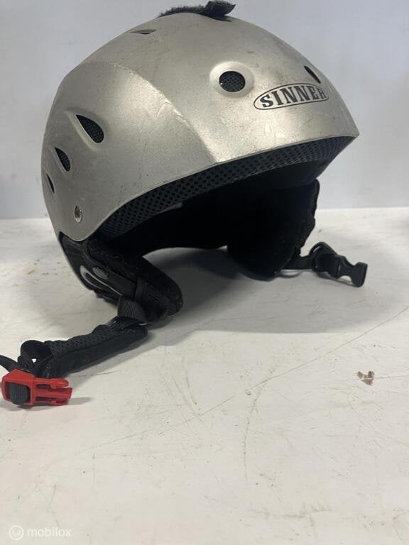 SINNER Skihelm | Kleur Grijs | Maat S, Gebruikt