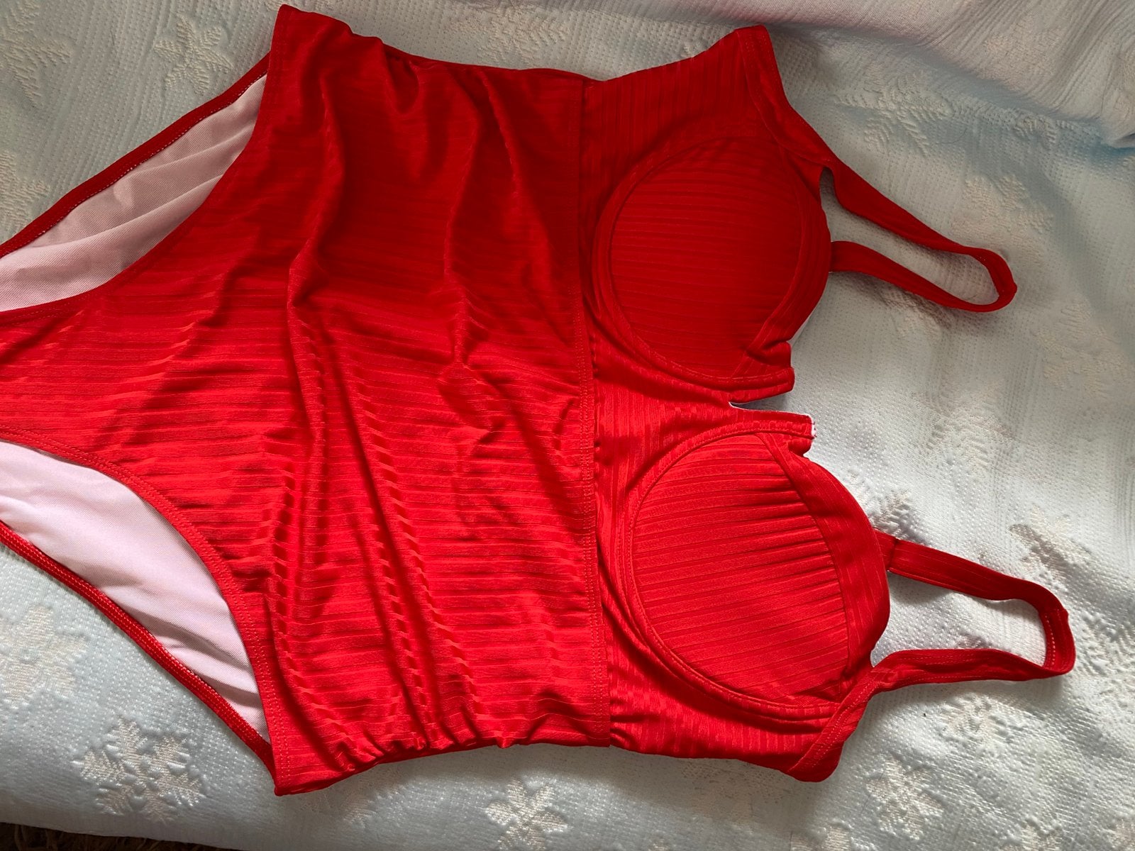 Gloednieuw badpak maat 46/48 cup e- f, Ophalen of Verzenden, Zo goed als nieuw, Zwart, Lingerie of Zwemkleding