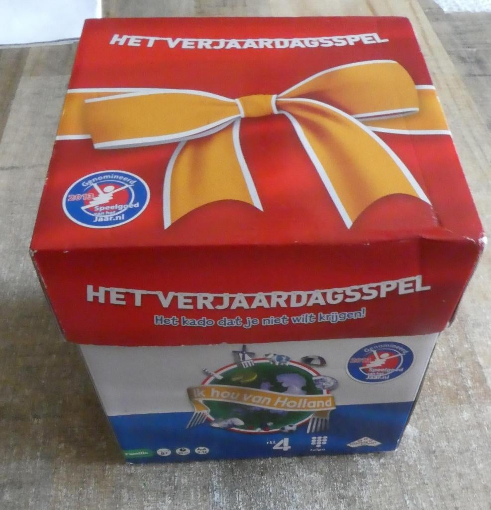 Ik Hou van Holland Verjaardagsspel, Hobby en Vrije tijd, Gezelschapsspellen | Bordspellen, Vijf spelers of meer, Ophalen of Verzenden