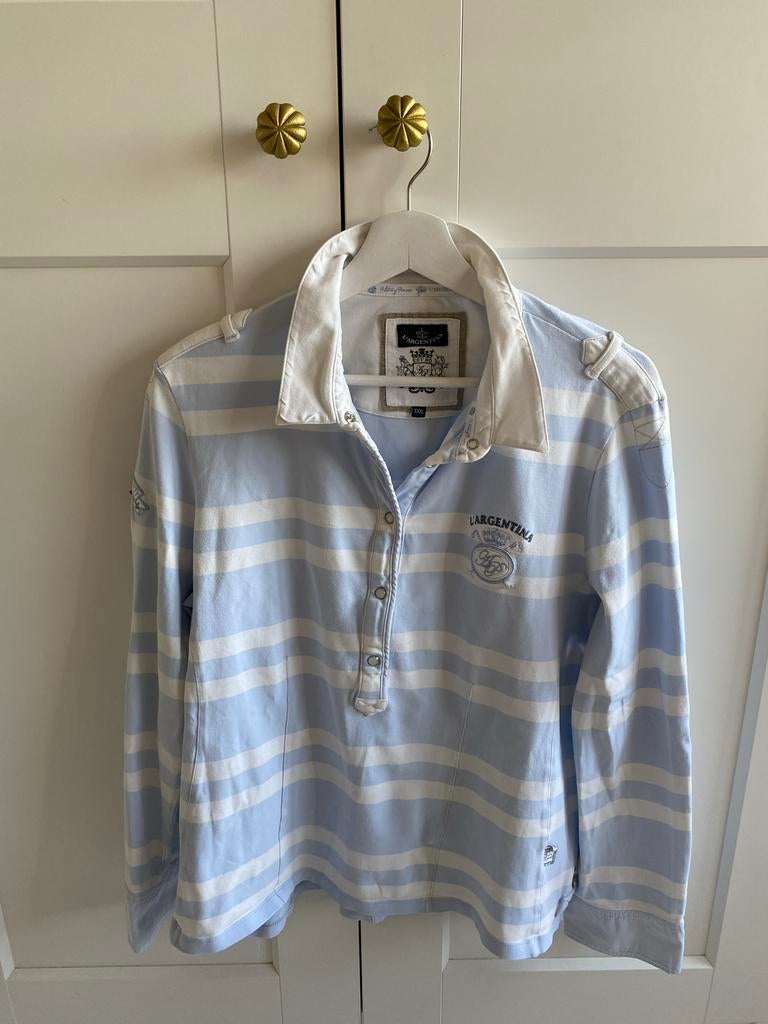 L'Argentina gestreepte trui xxxl, Kleding | Dames, Ophalen of Verzenden, Zo goed als nieuw, Maat 46/48 (XL) of groter, Blauw
