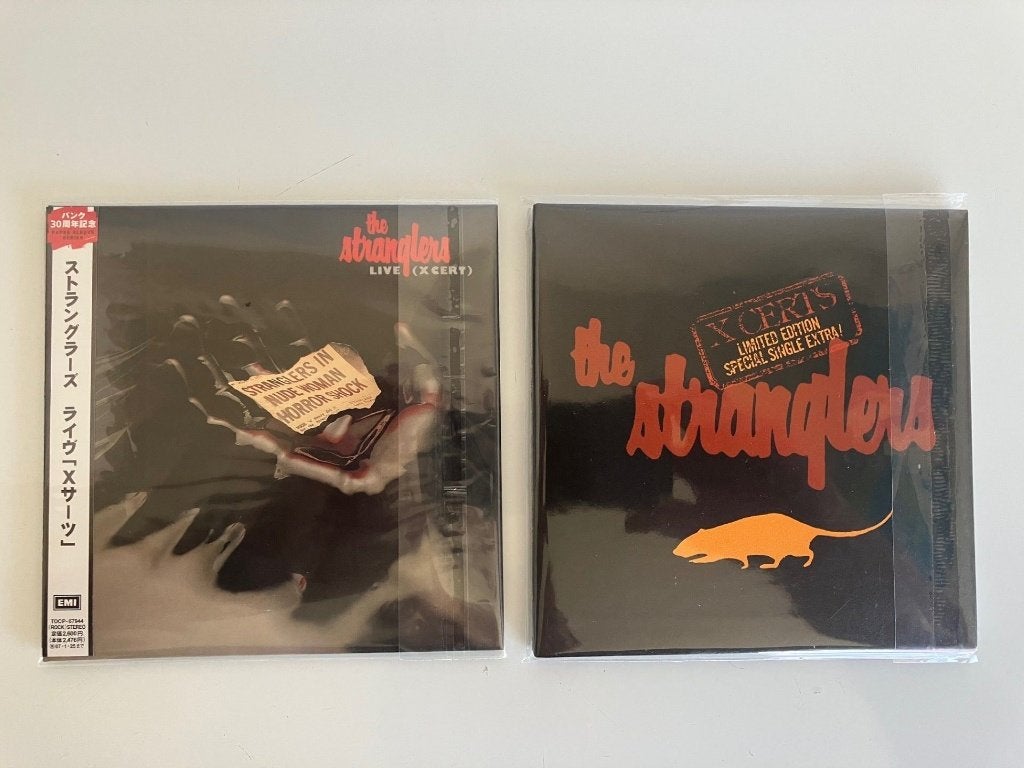 Stranglers Live (xcert) Japan mini lp cd, Cd's en Dvd's, Cd's | Rock, Ophalen of Verzenden, Zo goed als nieuw, Classic Rock