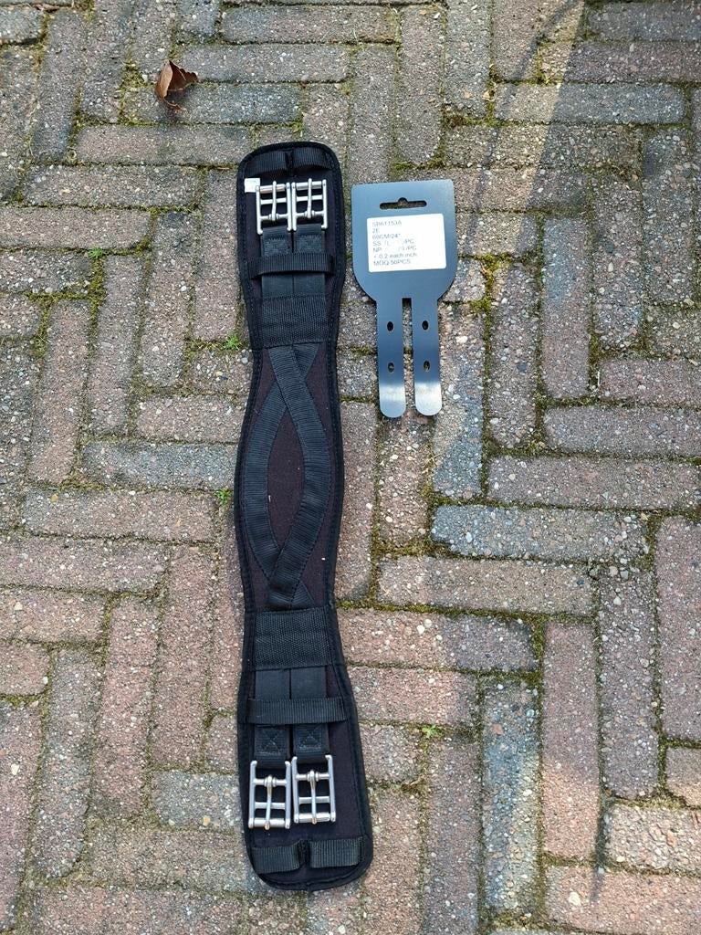 Singel paard dressuur zwart nieuw, Dieren en Toebehoren, Paarden en Pony's | Hoofdstellen en Tuigage, Ophalen of Verzenden, Nieuw