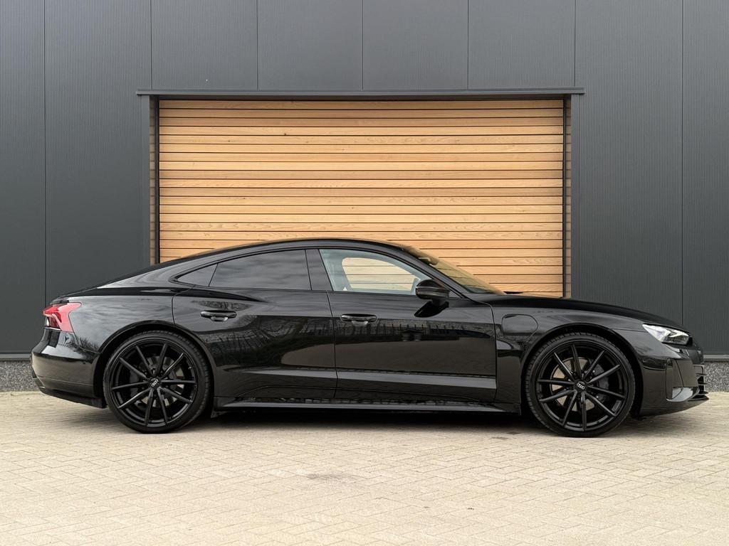 Audi e-tron GT S-line 93 kWh 4W-BESTURING|LUCHTVERING|STOELV, Automaat, Zwart, Vierwielaandrijving, Hatchback