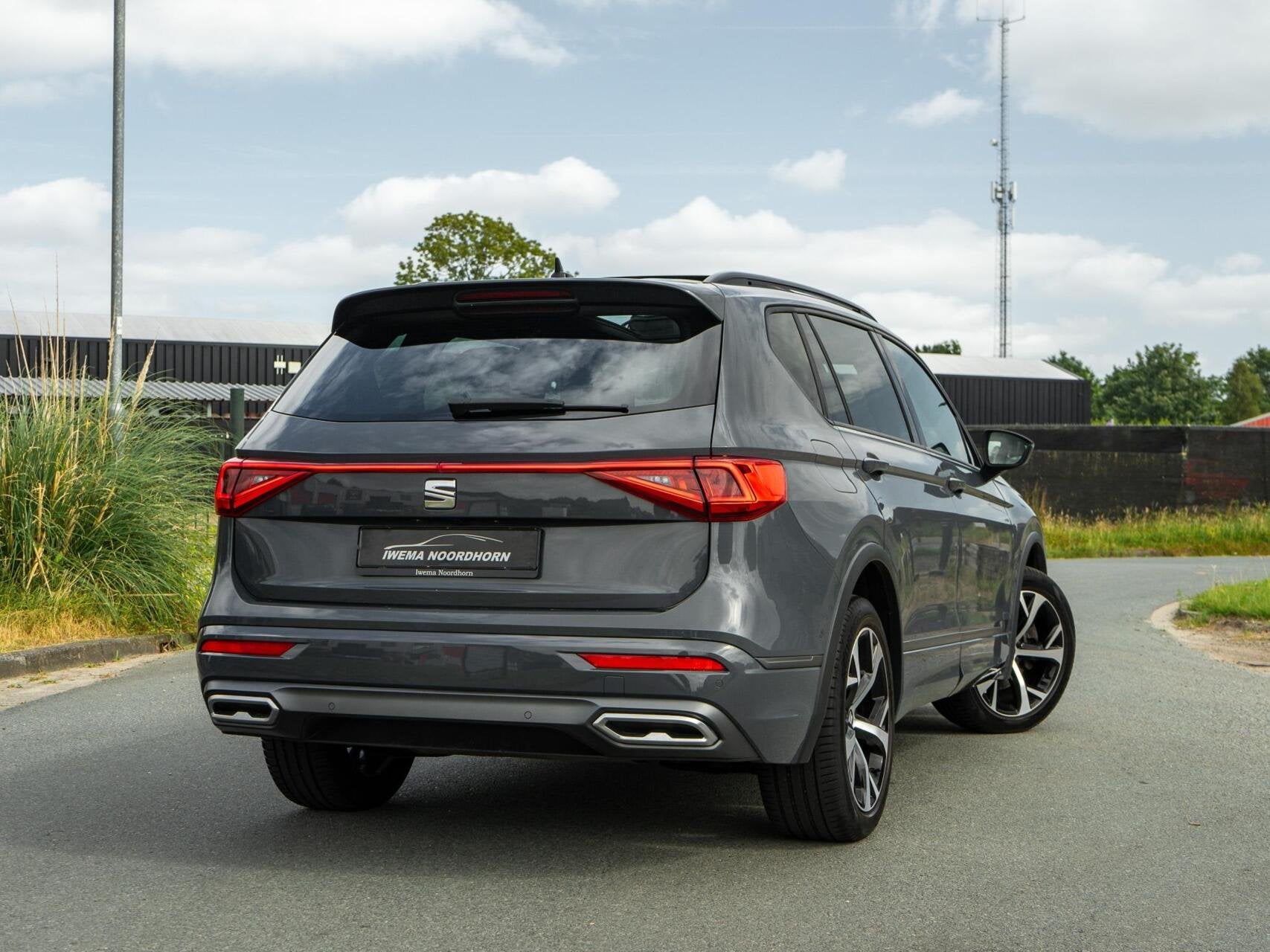 Seat Tarraco 1.4 TSI e-Hybrid FR|Panoramadak|Stoelverw.|Stuu, Gebruikt, Zwart, 4 cilinders, Adaptive Cruise Control