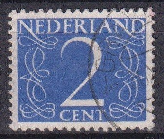 Nederland 1947 nr. 461 Cijfer s GRAVENHAGE, Verzenden, Gestempeld, Overige thema's