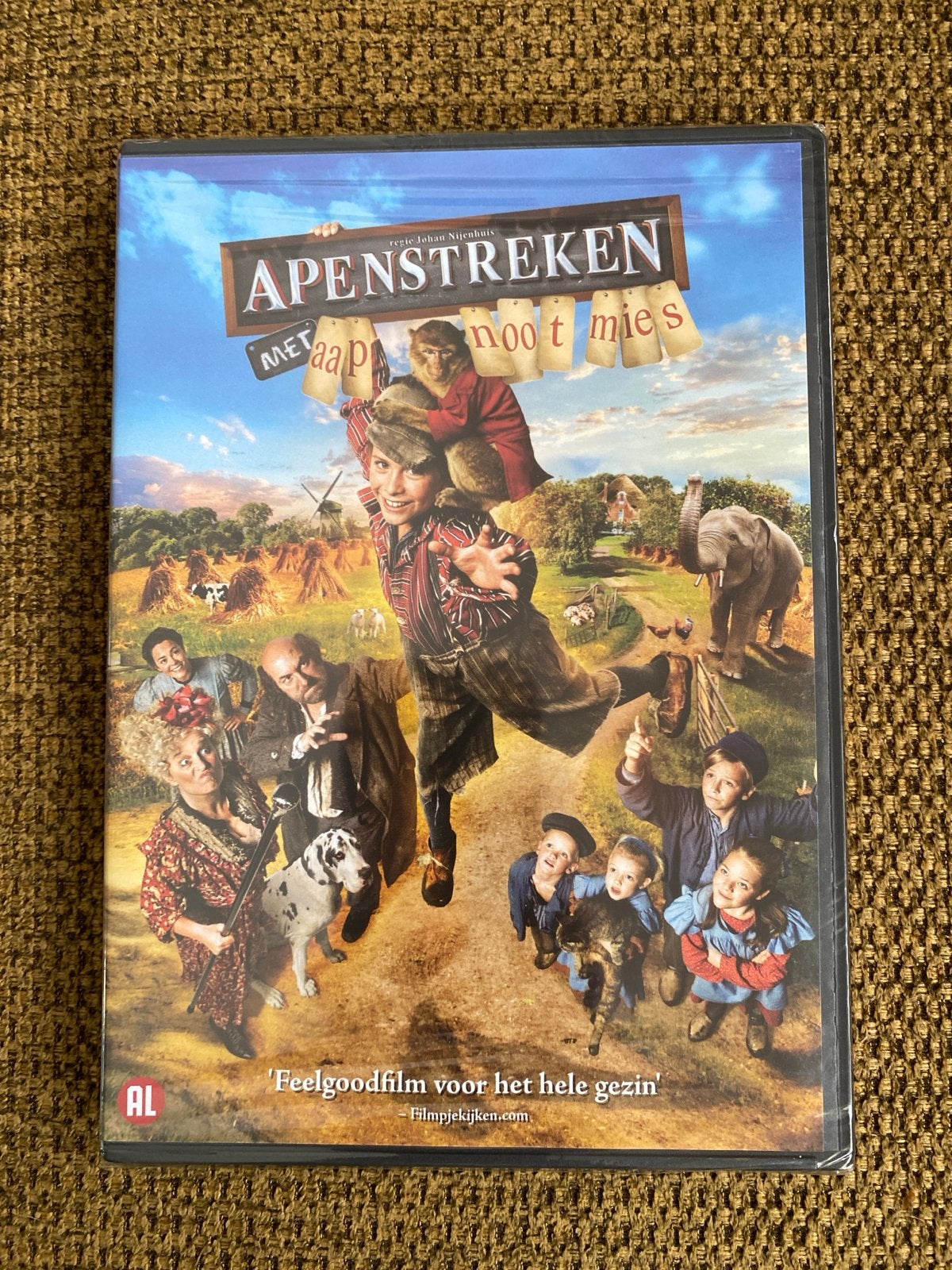 Apenstreken - dvd nieuw!!, Alle leeftijden, Familie, Film, Ophalen of Verzenden