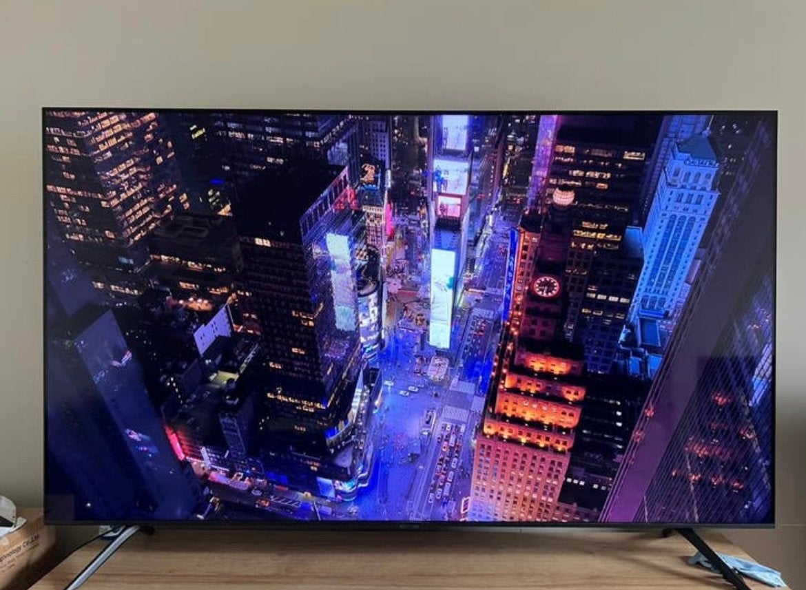 Samsung 75 inch Smart TV 4K Ultra HD HDR10+ Apple AirPlay, Ophalen, 50 Hz, Zo goed als nieuw, Samsung