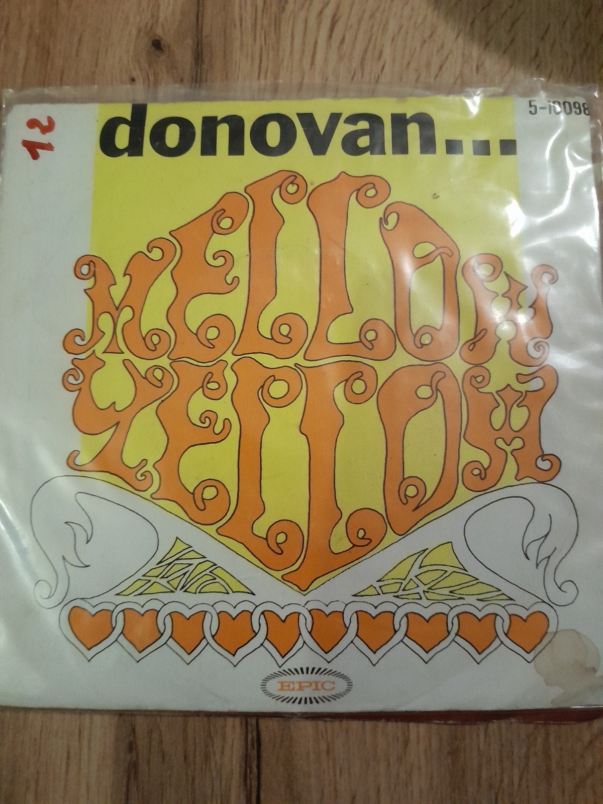 donovan 7 inch mellow yellow, Cd's en Dvd's, Ophalen of Verzenden, Zo goed als nieuw, Pop