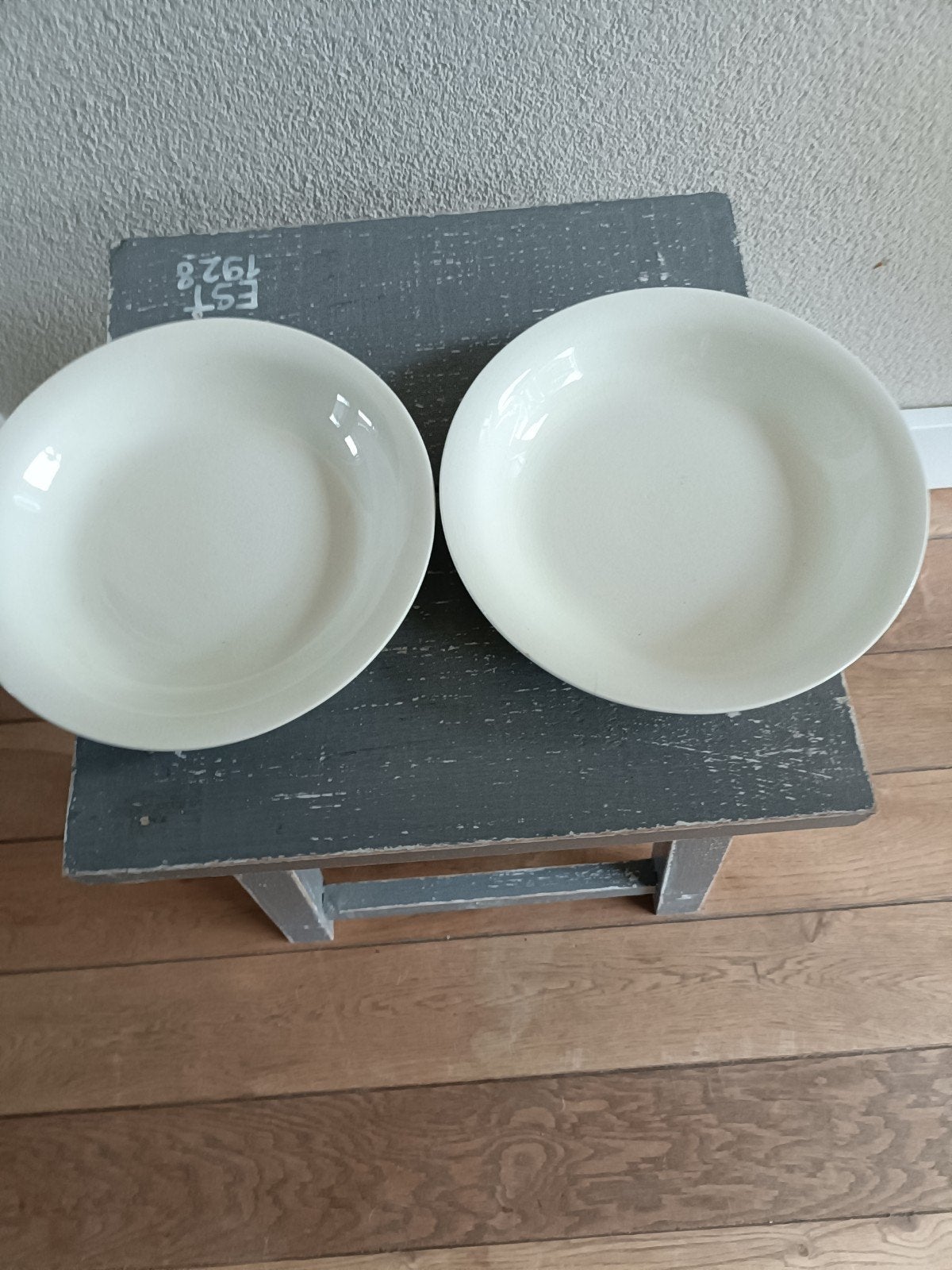 Set van 2 vintage soepborden, Willestia, Made in Holland, Ophalen of Verzenden