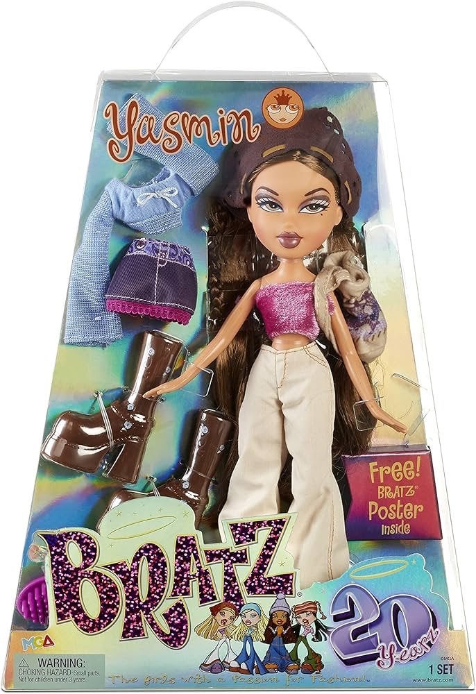 Gezocht! Bratz 20th anniversary series 1 Yasmin, Verzamelen, Ophalen of Verzenden, Gebruikt, Pop