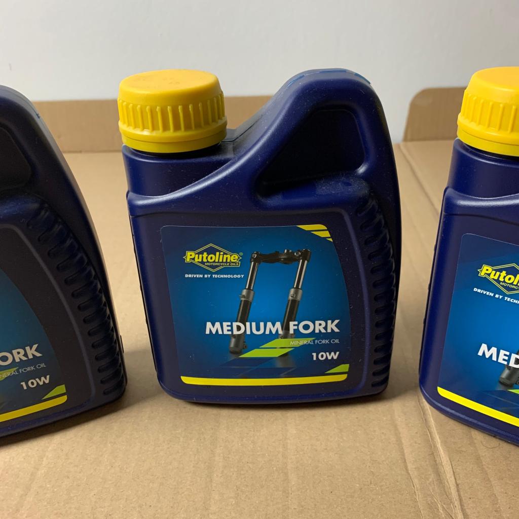 Voorvork olie 10W Putoline 500ml, Info@jynkx.com, Nieuw, Ophalen of Verzenden, Piazza 99