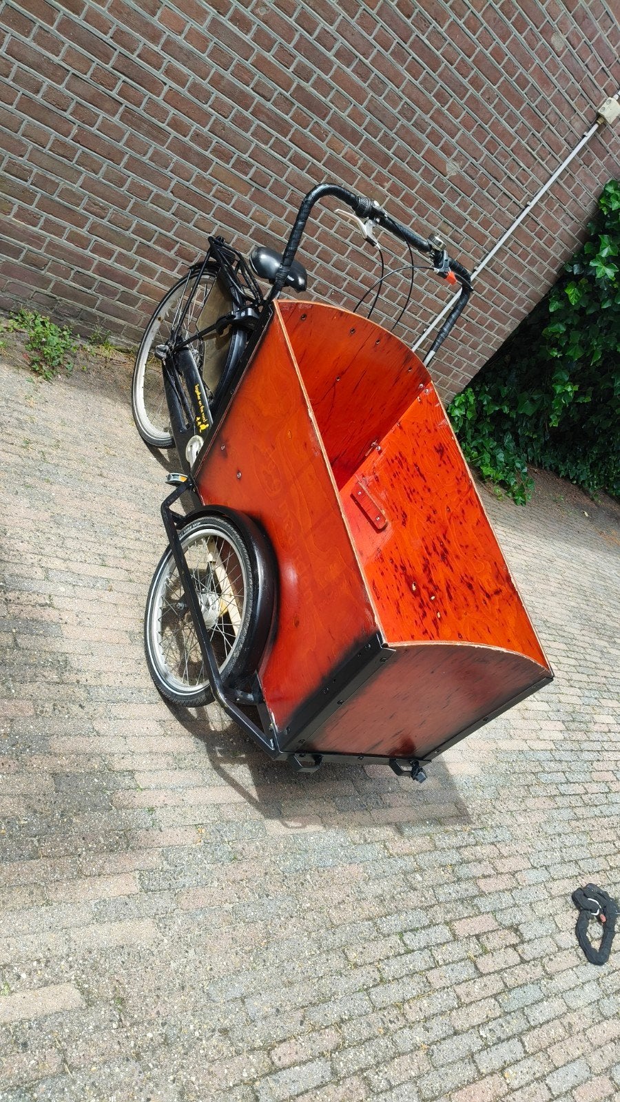 bakfiets 3 versnellingen, Fietsen en Brommers, Fietsen | Bakfietsen, Ophalen, Gebruikt, Goederen