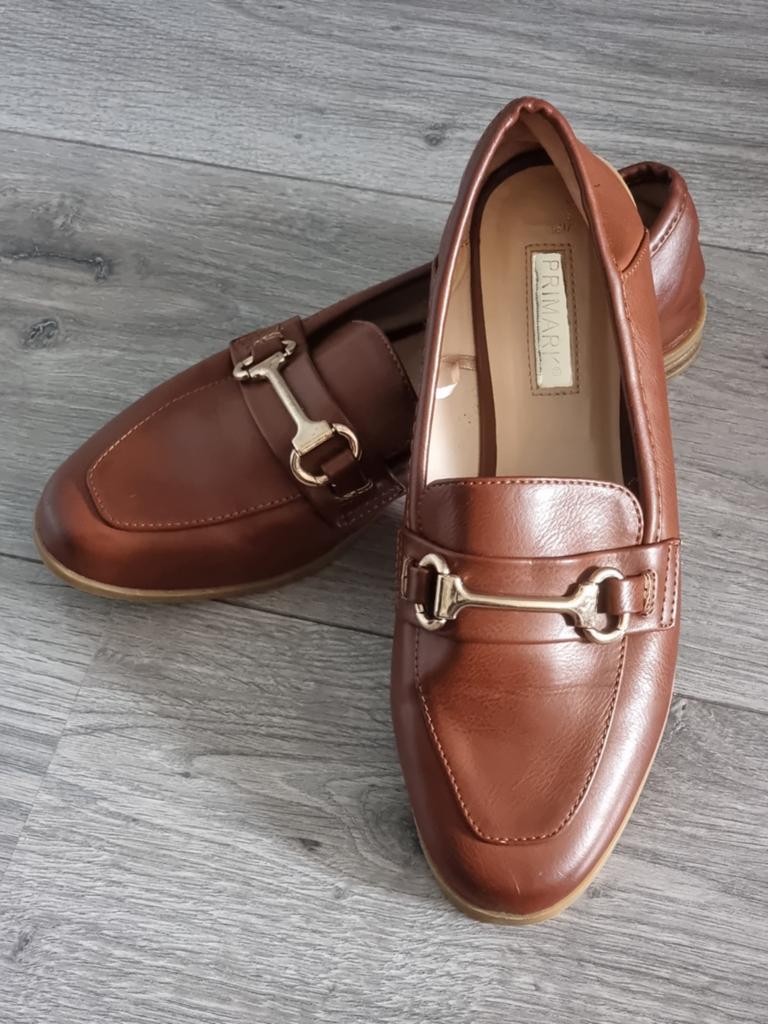 Bruin dames loafers Primark, maat 37, Nieuw (UB2), Ophalen of Verzenden, Nieuw, Bruin, Instappers