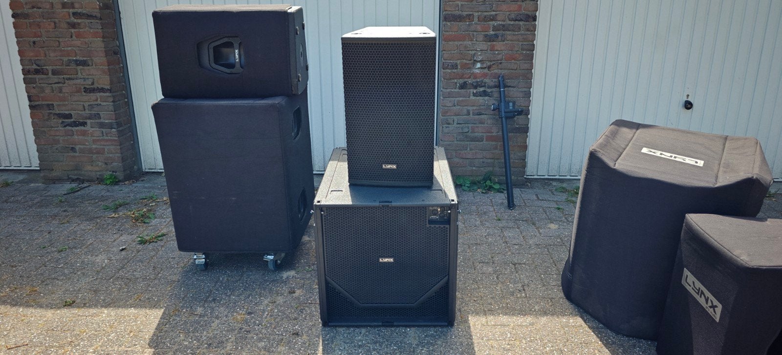 Lynx pro actieve geluidsinstallatie, Audio, Tv en Foto, Luidsprekers, Overige typen, Zo goed als nieuw, Minder dan 60 watt, Ophalen