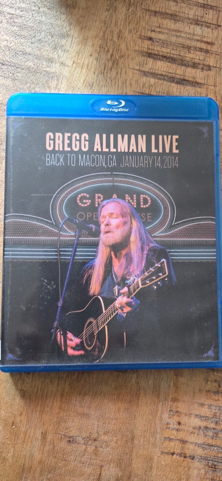 Gregg Allman Live: Back to Macon, GA (Blu-ray), Cd's en Dvd's, Ophalen of Verzenden, Zo goed als nieuw