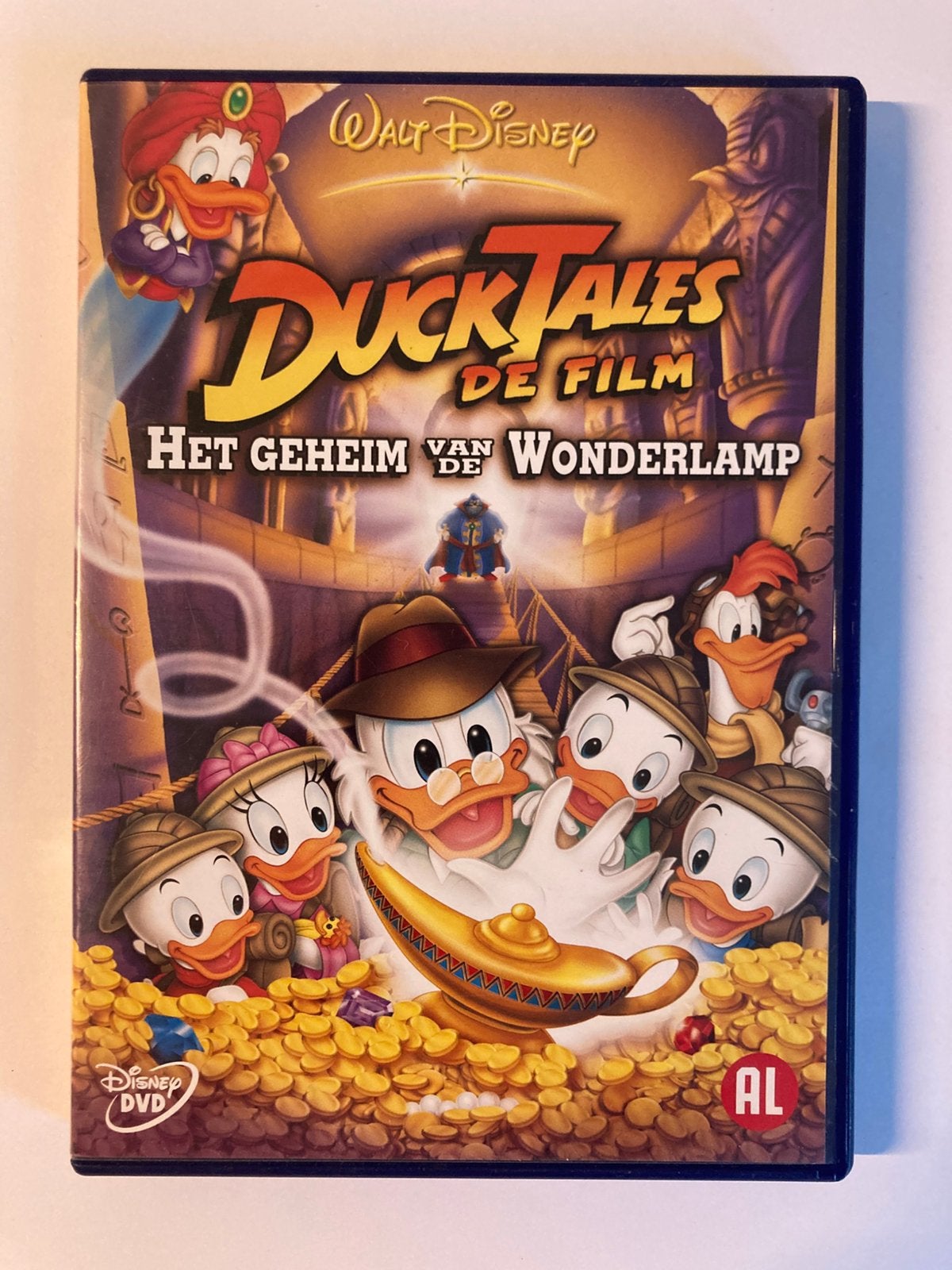 DuckTales: Het geheim van de Wonderlamp, 1990 / DVD / Disney, Tekenfilm, Nederlands, Ophalen of Verzenden, Zo goed als nieuw