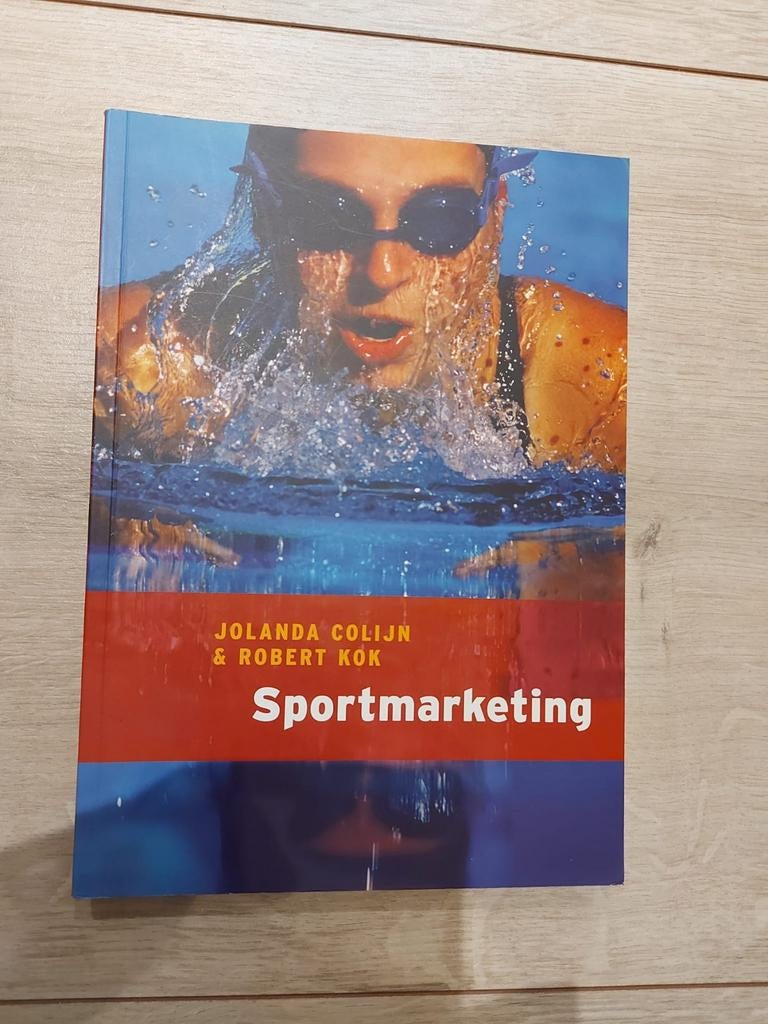 Studieboek Sportmarketing - Colijn & Kok, Gelezen, Jolanda Colijn & Robert Kok, Gamma, HBO