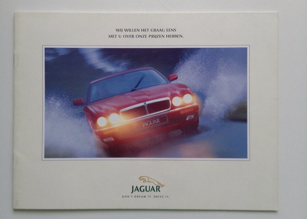 Oude autofolders Jaguar, Boeken, Auto's | Folders en Tijdschriften, Verzenden, Nieuw, Overige merken