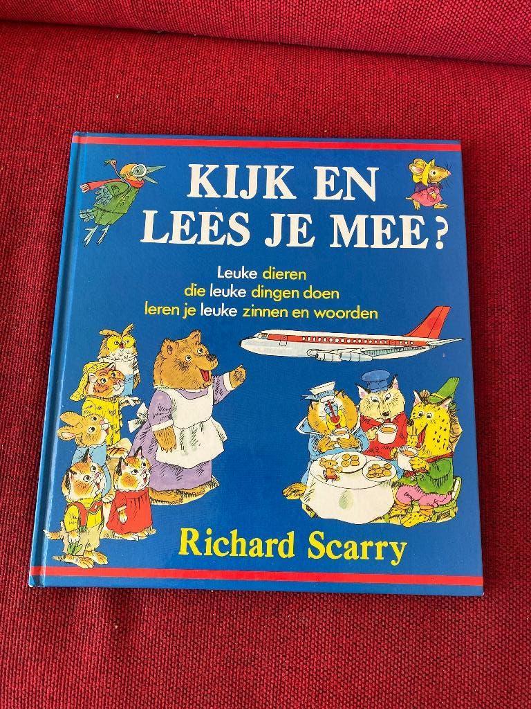 Kijk en lees je mee?, Boeken, Kinderboeken | Jeugd | onder 10 jaar, Ophalen of Verzenden, Zo goed als nieuw, Richard Scarry, Non-fictie