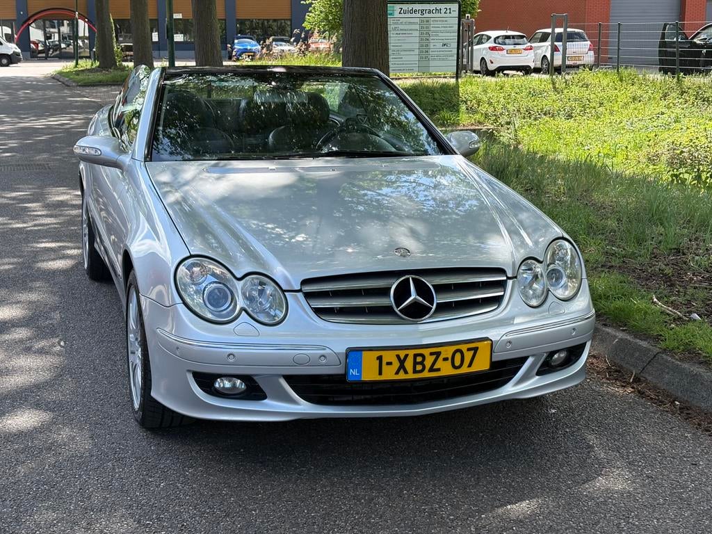 Mercedes-Benz CLK 3.5 Clk350 Cabriolet AUT 2005 Grijs, Automaat, Achterwielaandrijving, Cabriolet, 4 stoelen