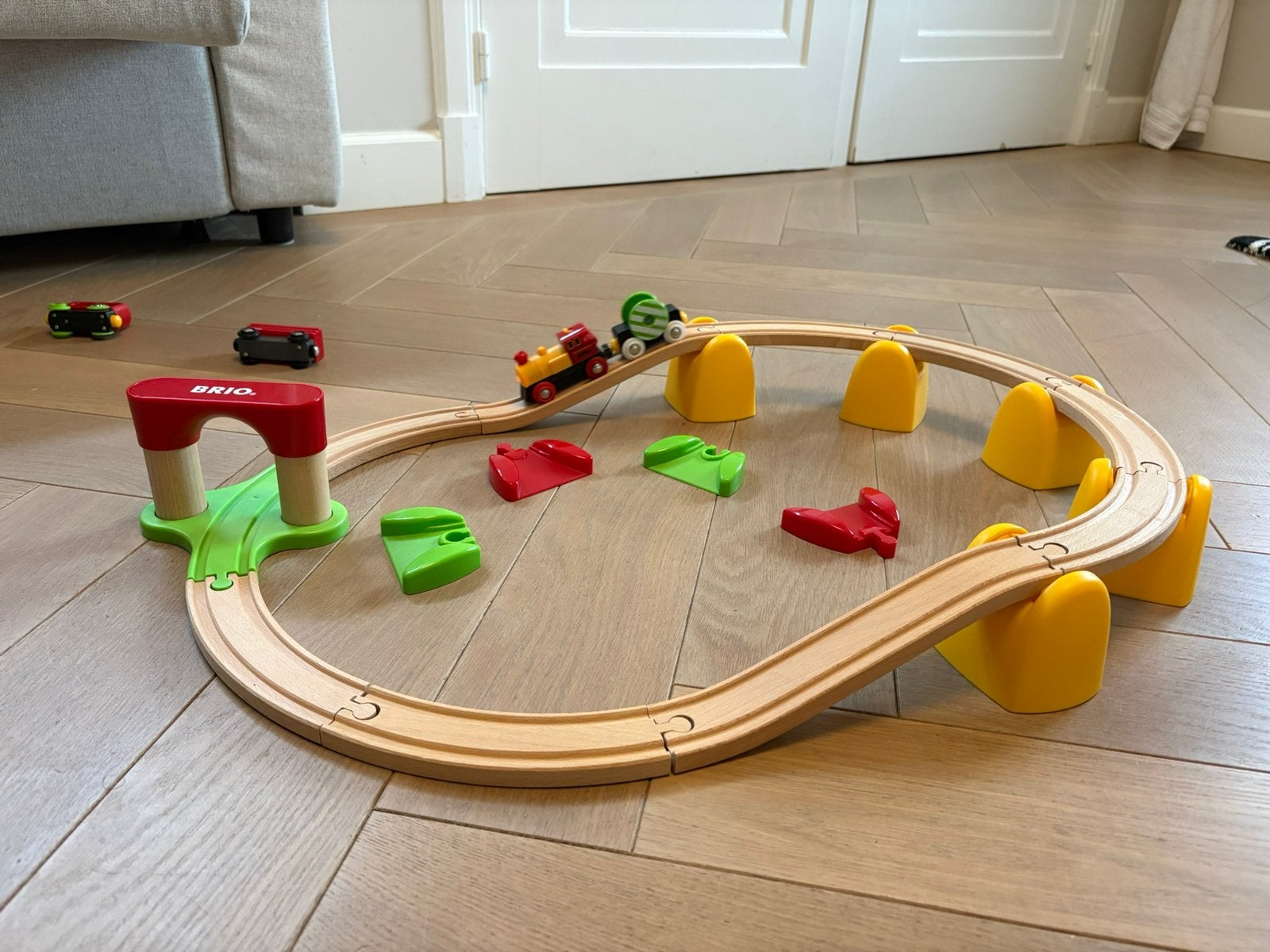 Brio eerste trein set 33710, Ophalen of Verzenden, Gebruikt