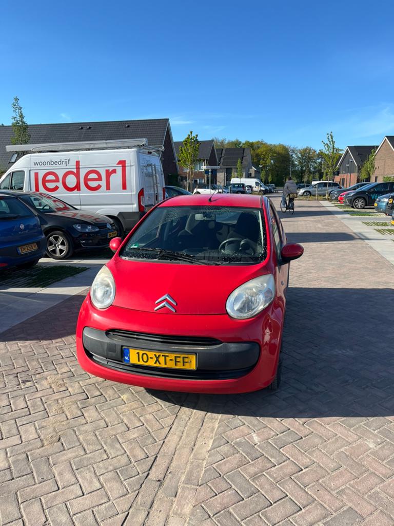 Citroën C1 1.0 5-DRS 2007 Rood, Auto-onderdelen, Ophalen, Citroën, Bumper