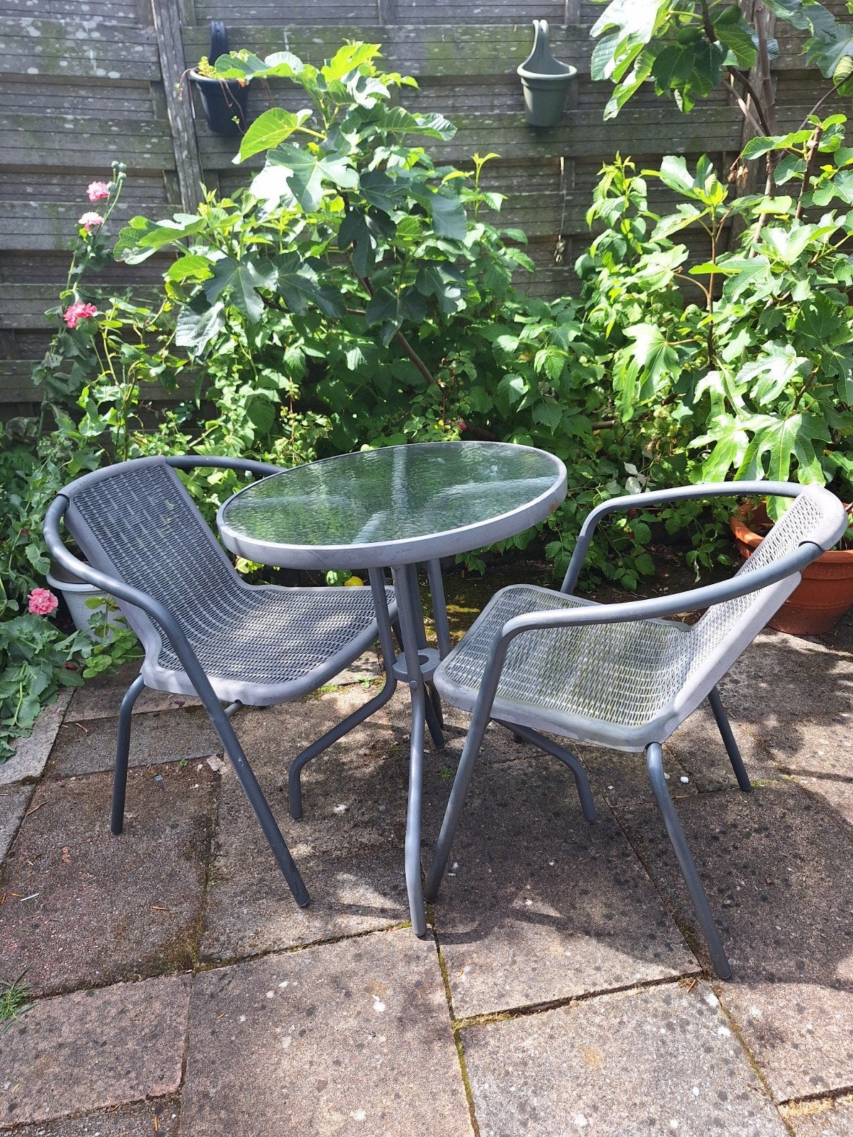 Tuinset te koop, Tuin en Terras, Tuinsets en Loungesets, Overige materialen, Gebruikt, Tuinset, Ophalen