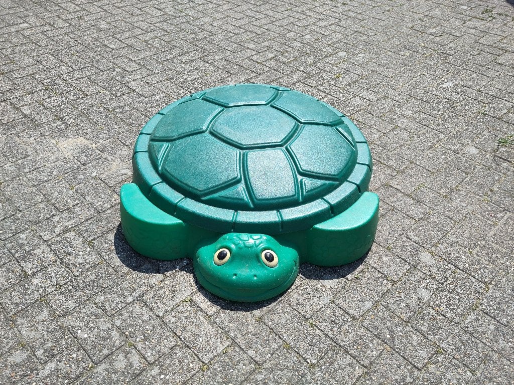 Little Tikes zandbak schildpad, Kinderen en Baby's, Speelgoed | Buiten | Zandbakken, Ophalen, Gebruikt