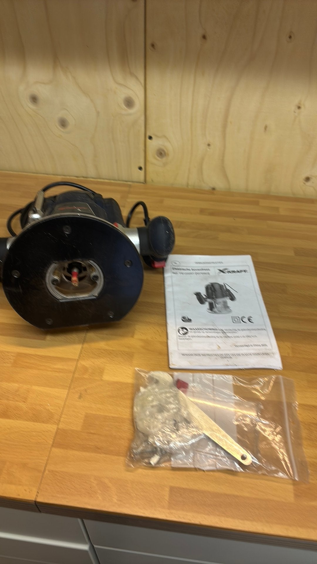 Te koop X-kraft bovenfrees FB1200RT, Ophalen, Gebruikt, Elektrisch, Bovenfrees