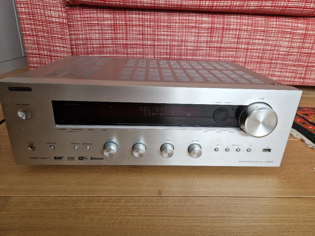 Onkyo receiver, Audio, Tv en Foto, Versterkers en Receivers, Ophalen, Gebruikt, 60 tot 120 watt, Stereo