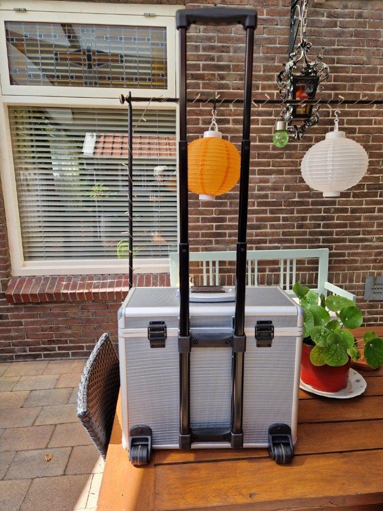 Ahrend Global koffer, Wieltjes, Minder dan 50 cm, Ophalen of Verzenden, Zo goed als nieuw