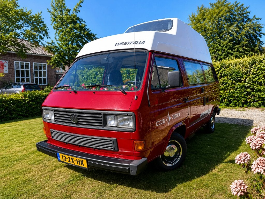 VW T3 camper club joker technisch 100%, 1.6TD nieuwe APK, Caravans en Kamperen, Campers, Chemisch toilet, Buscamper of Camperbus