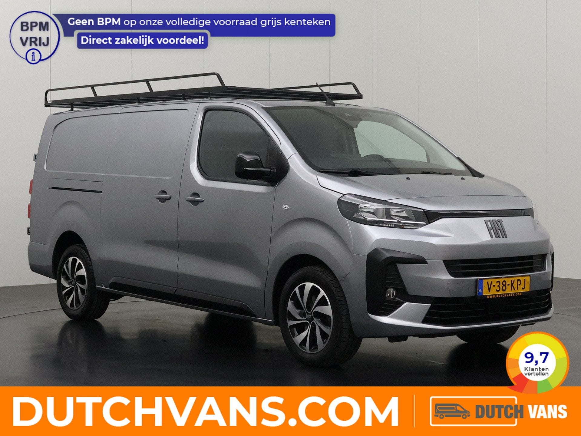 Fiat Scudo 2.0 Diesel 145PK Automaat XXL Imperiaal | Trekhaa, Dealer onderhouden, Stof, Gebruikt, 4 cilinders