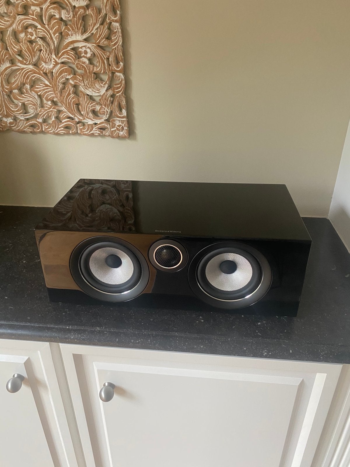 B&W htm72 s2 centerspeaker, Ophalen, Zo goed als nieuw, 60 tot 120 watt, Bowers & Wilkins (B&W)