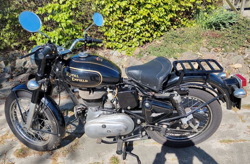 Royal Enfield 350 Bullet - 1975, Occasion, 346 cc, Particulier, Toermotor