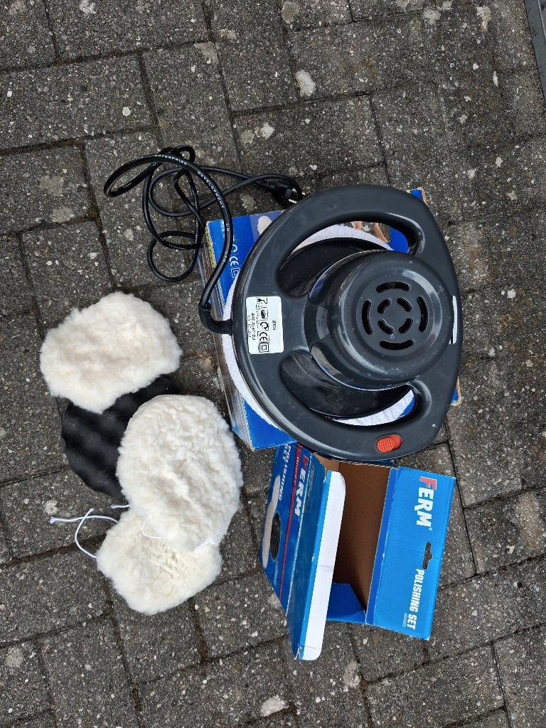 FERM Power Polishing Set - Auto Polijstmachine, Ophalen of Verzenden