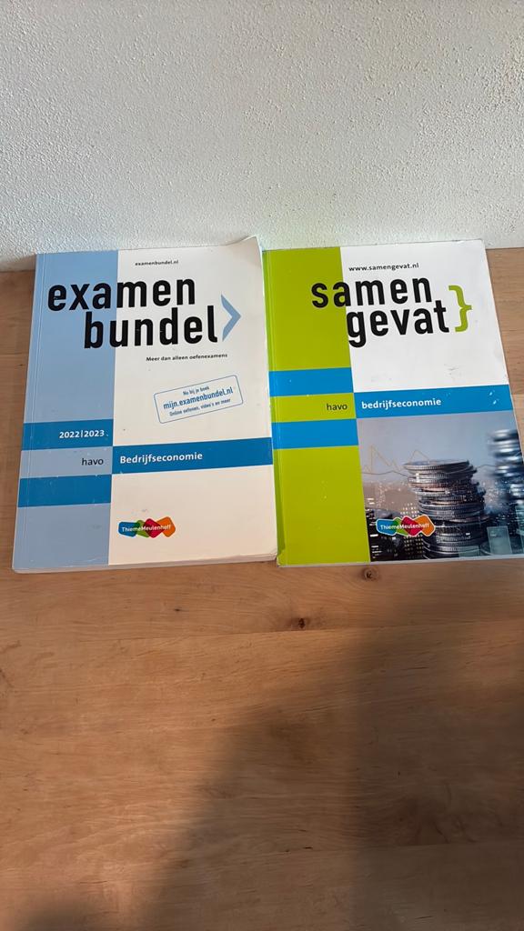 Examenbundel & samengevat Bedrijfseconomie Havo, Boeken, Schoolboeken, Ophalen, Gelezen, HAVO, Bedrijfseconomie of M&O