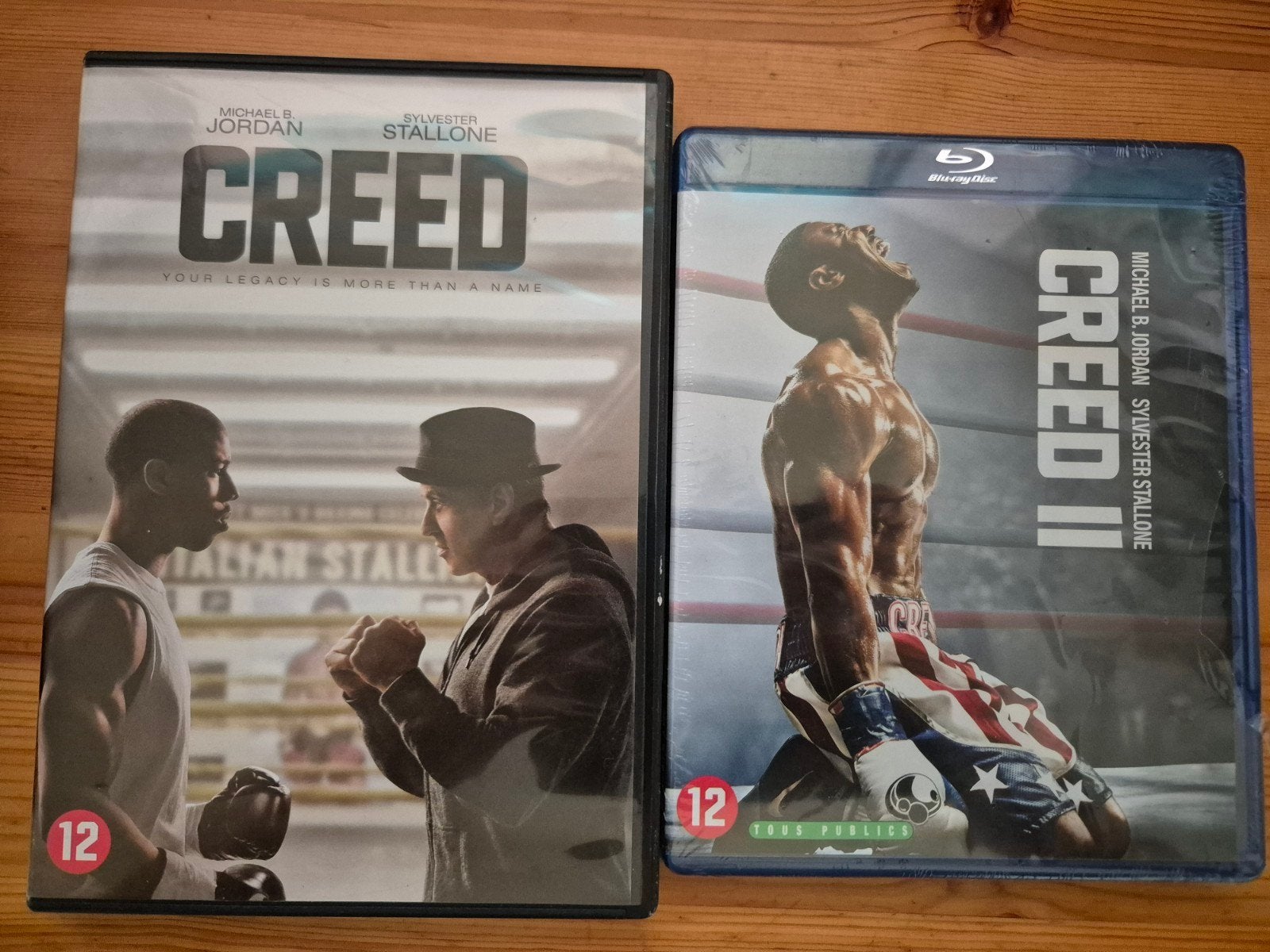 Creed 1 (DVD) en Creed 2 (Blu-ray) - Actiethrillers, Vanaf 12 jaar, Ophalen of Verzenden, Zo goed als nieuw, Actiethriller