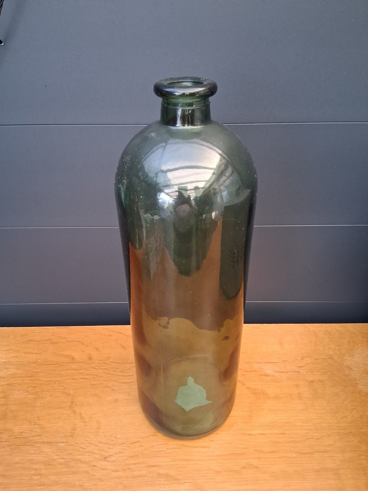 Groene Glazen Fles - Decoratieve Vaas, Ophalen