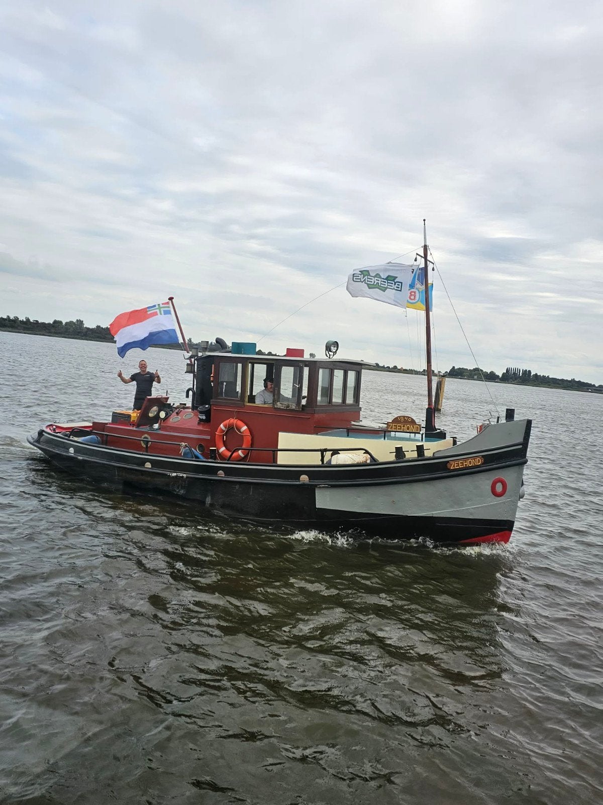 sleepboot, Ophalen