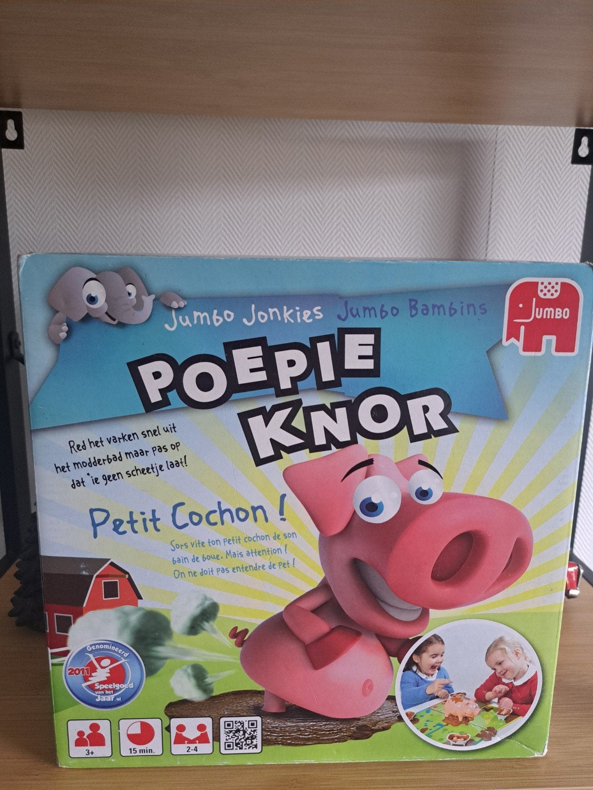Poepie Knor - Jumbo Jonkies/Bambins - Zo goed als nieuw, Een of twee spelers, Ophalen of Verzenden, Zo goed als nieuw, Jumbo