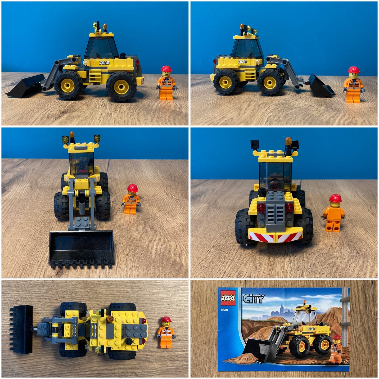 Lego City 7630 Front-End Loader, Ophalen, Gebruikt
