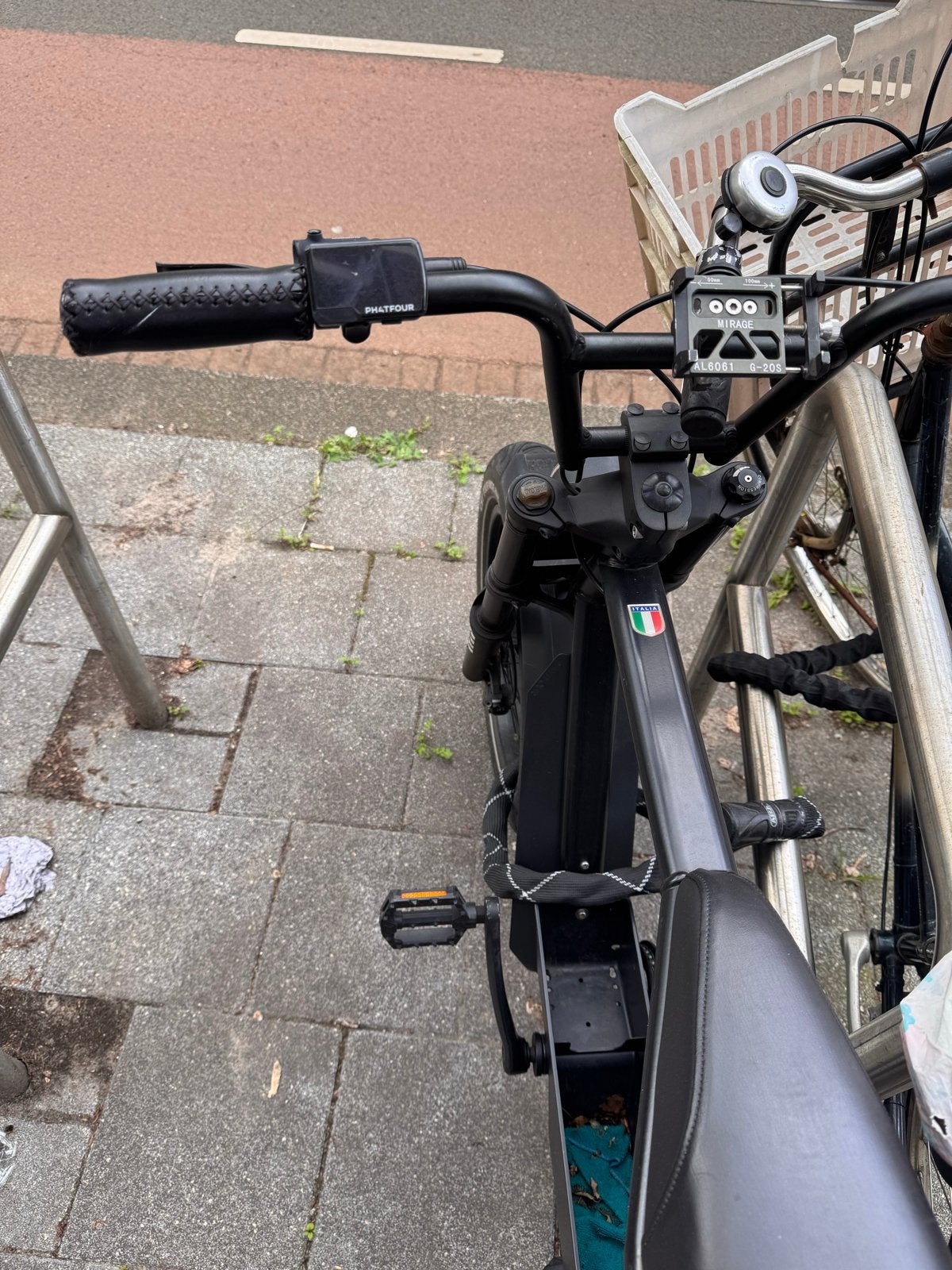 Phatfour FLS Fatbike E-bike, Gebruikt, Minder dan 47 cm, 30 tot 50 km per accu, Ophalen