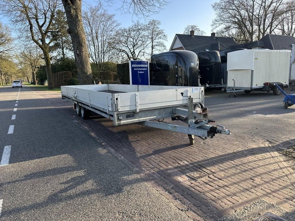Hulco multitransporter tandemasser 611x203x30cm 3T rijplaten, Gebruikt