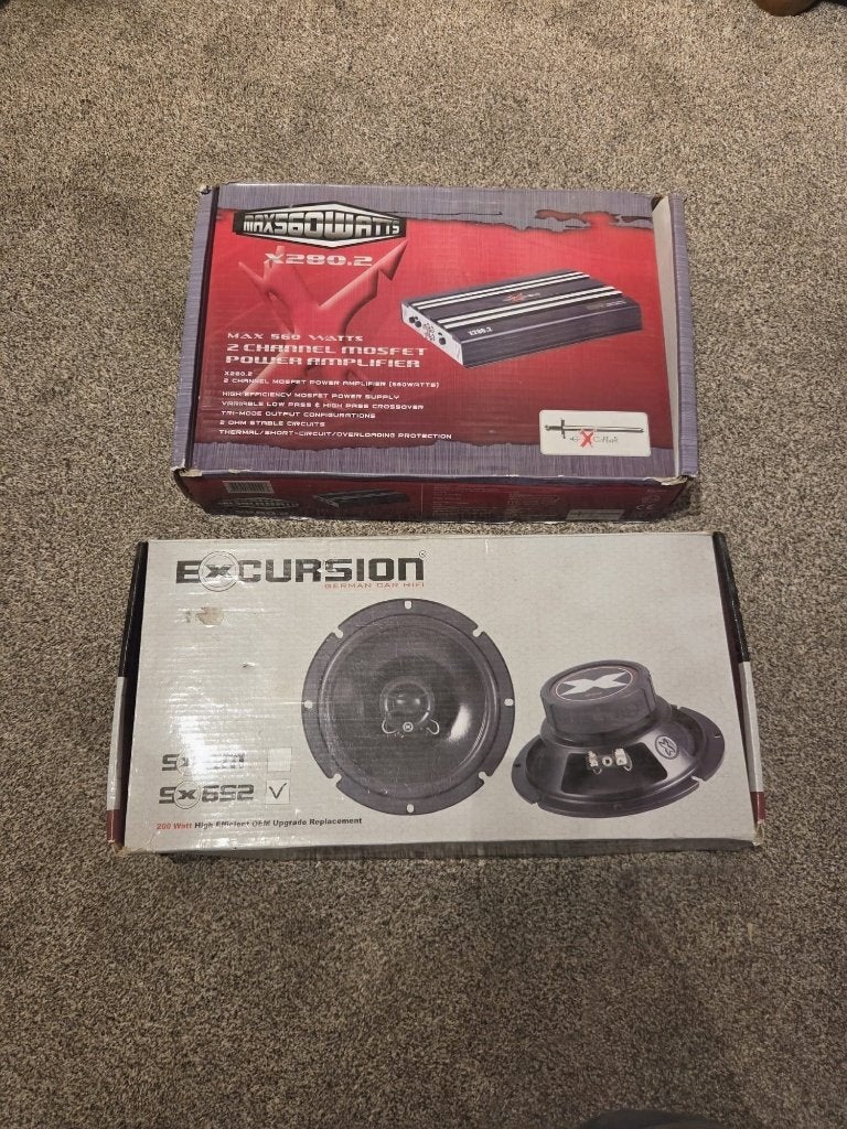 Auto audio set, Auto diversen, Autospeakers, Ophalen of Verzenden, Nieuw