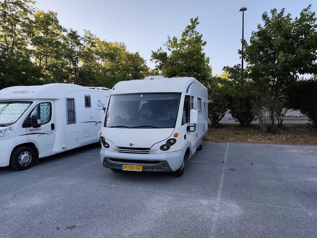 te koop camper, Caravans en Kamperen, Campers, Integraal, Fiat, Koelkast, Gaslek-detector
