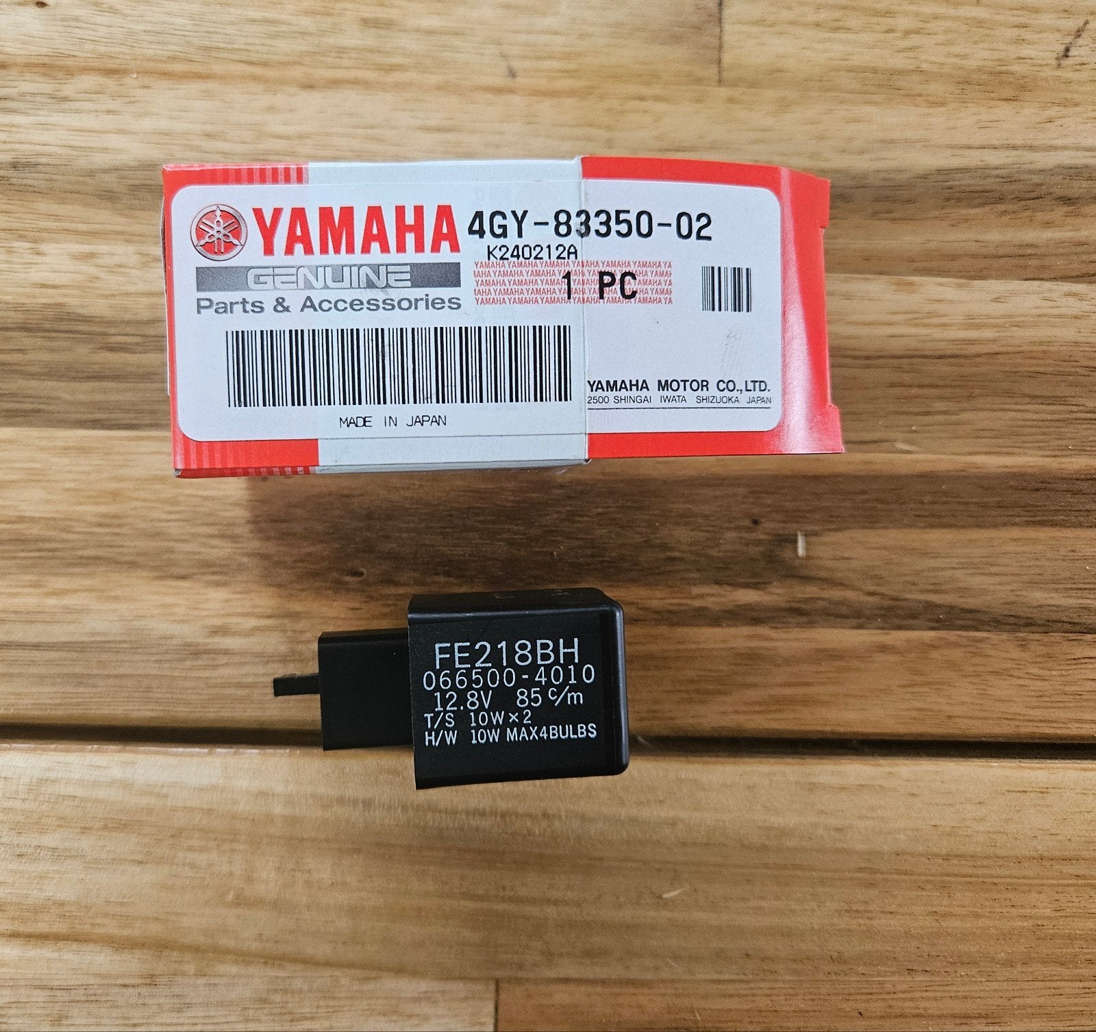 Orgineel knipperlichtrelais Yamaha, Ophalen of Verzenden, Nieuw