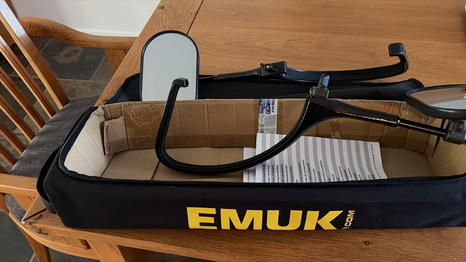 EMUK Caravan Spiegels Opel Zafira C tourer 2011-2019, Ophalen, Gebruikt