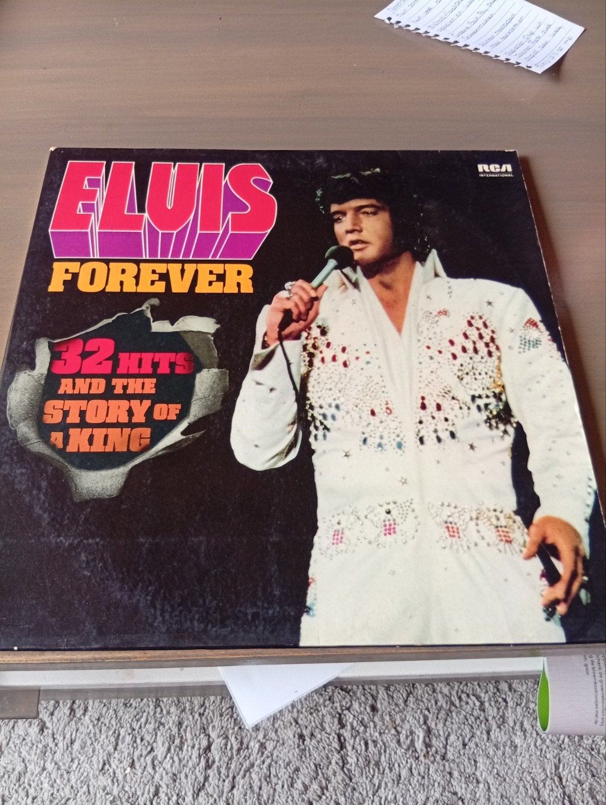 Elvis Forever - 32 Hits and the Story of a King Dubbel-LP, Cd's en Dvd's, Gebruikt, Ophalen of Verzenden, Dubbel-LP, 12 inch