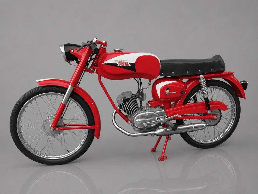 1964 Moto Morini Corsarino #4 50cc | Italian Classic Moped, Overige merken, Overige carrosserieën, Overige brandstoffen, Bedrijf